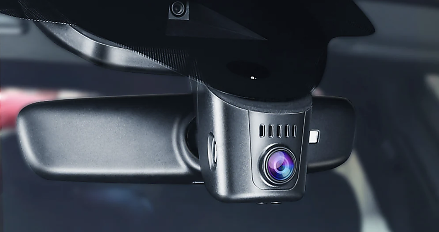 FitCamX Dashcam im Fahrzeug verbaut
