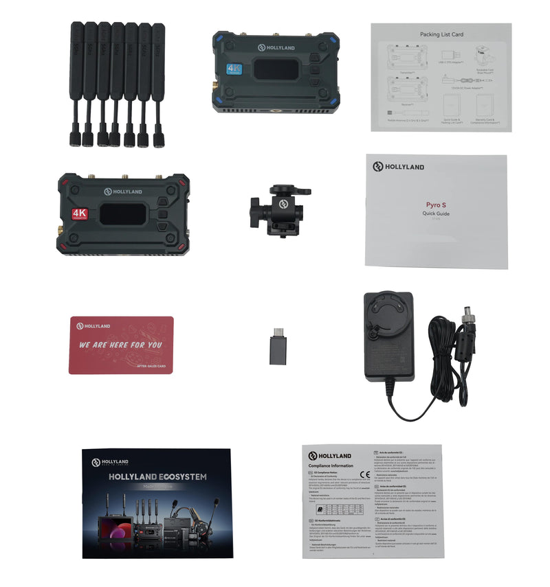 Hollyland Pyro S - innovative 4K video transmission system