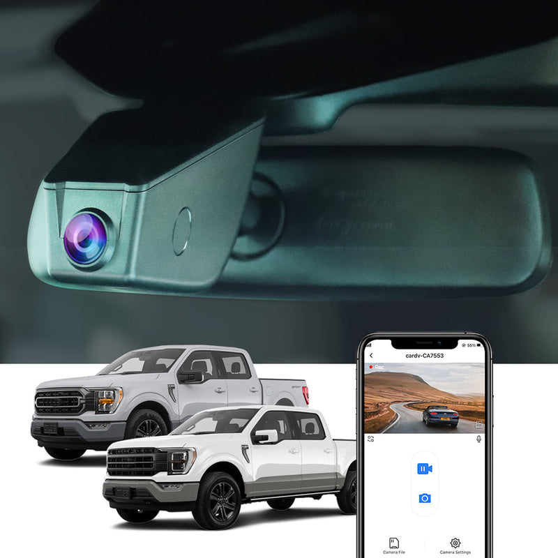 FITCAMX Dashcam für F-150 F-250 RAPTOR 2021-2026