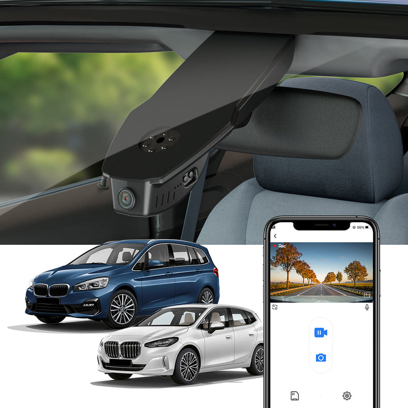 FITCAMX Dashcam für BMW 2 Series Gran Tourer und Active Tourer F45 F46 2016-2022