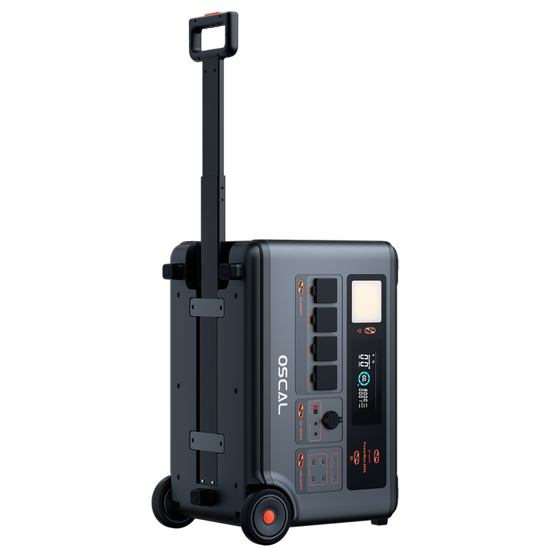 Oscal PowerMax6000 Power Station with 3600Wh Capacity and 6000W Output Power