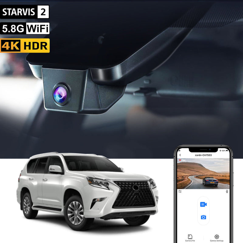 FITCAMX Dashcam für Lexus ES 2016-2018 und GS 2016-2020