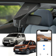 FITCAMX Dashcam für Citroen Berlingo und Peugeot Rifter 2018-2023