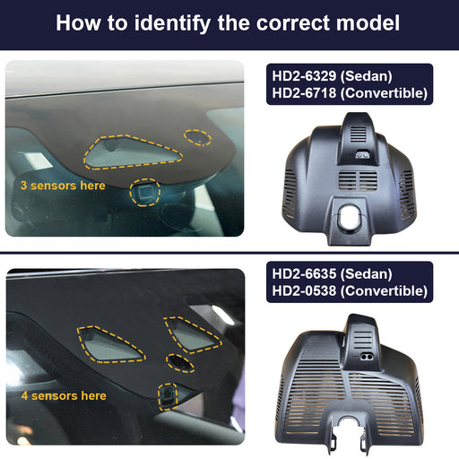 FITCAMX Dashcam für Mercedes Benz CLE Coupe, Convertible C236 2023-2026