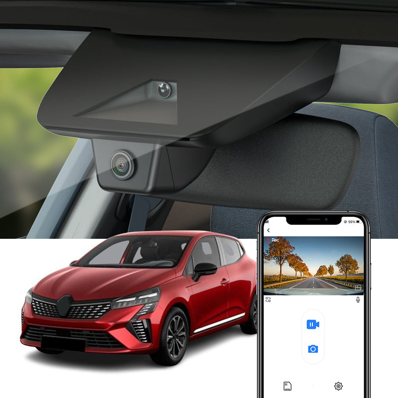 FITCAMX Dashcam für Renault Clio V, 2019-2024