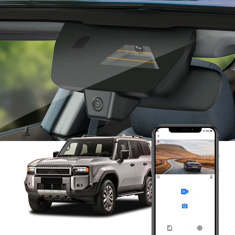 FITCAMX Dashcam für Toyota Land Cruiser