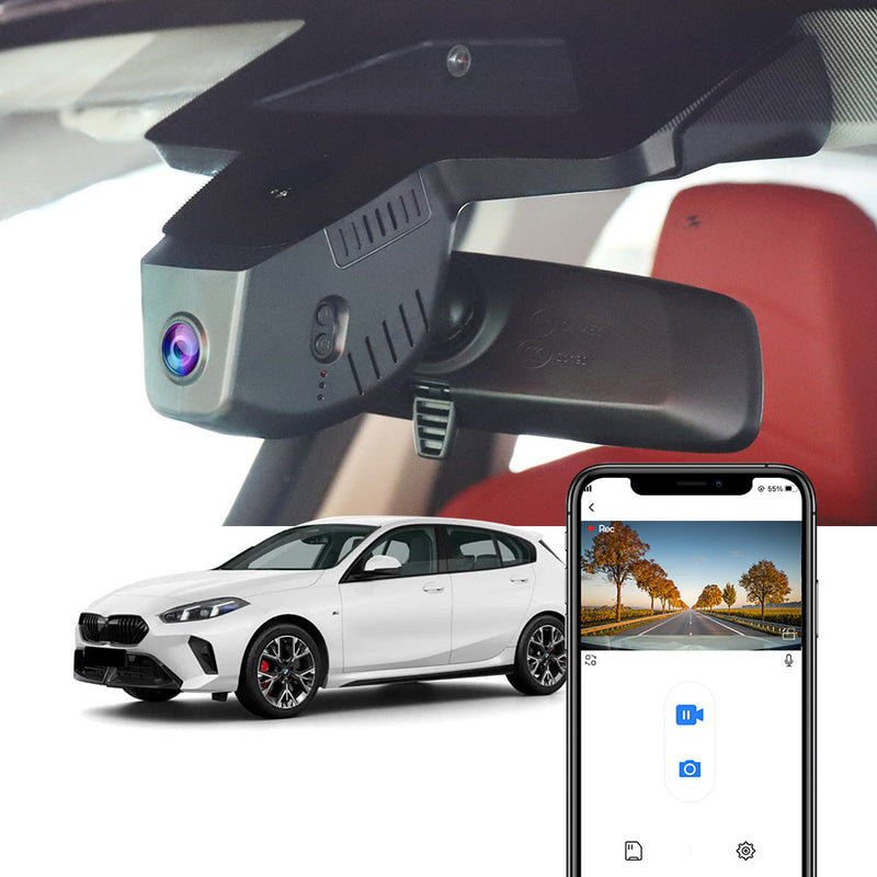FITCAMX Dashcam für 2024 2025 2026 BMW 1 Series (F70)