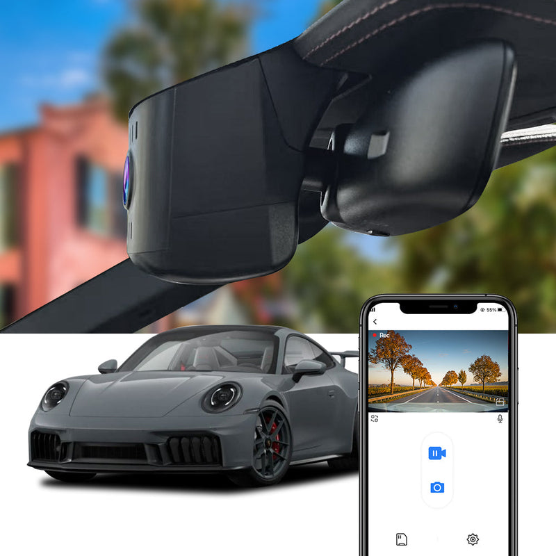 FITCAMX Dashcam für 2025-2026 Porsche 911 (992.2)