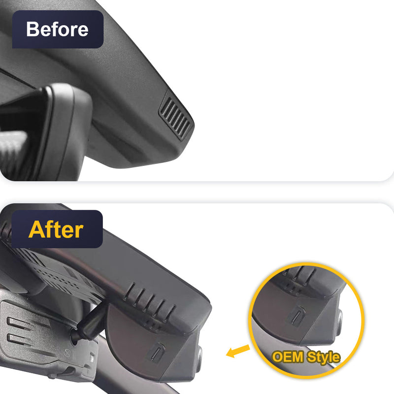 FITCAMX Dashcam für Cadillac XT4 2024-2026