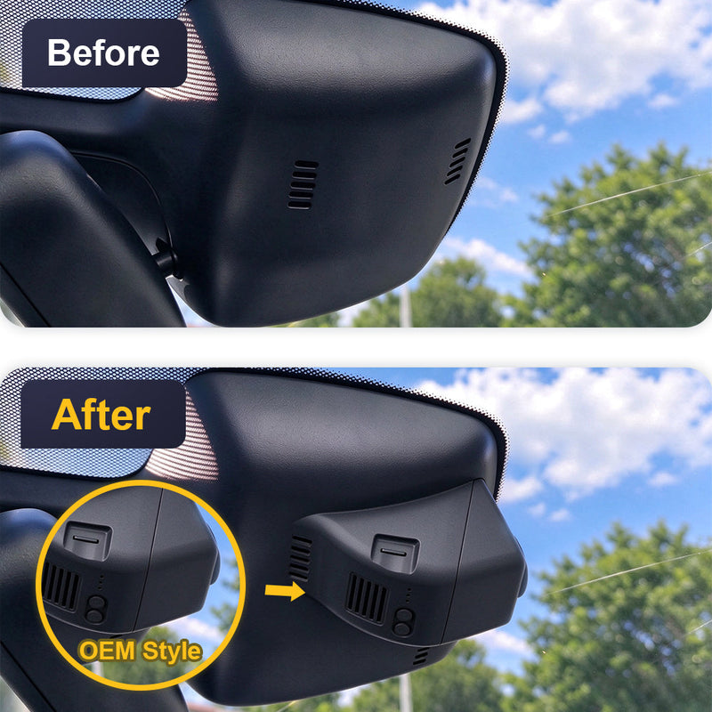FITCAMX Dashcam für Opel Crossland X und Crossland 2017-2024 (Linkslenker)