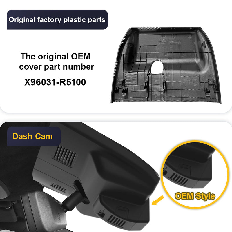 FITCAMX Dashcam für Kia Sorento