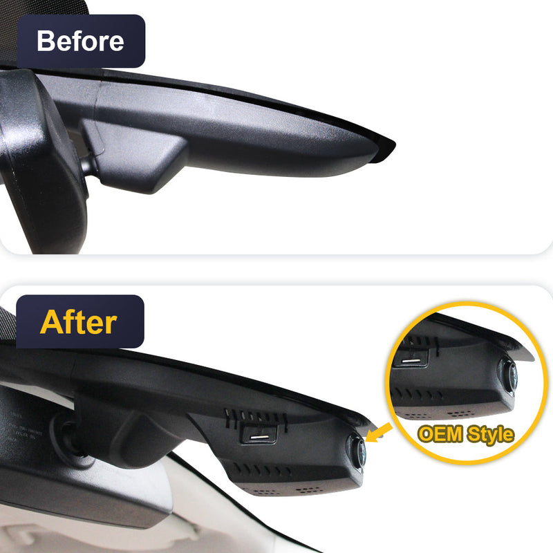 FITCAMX Dashcam für Ford Kuga (2013-2017), Ford Escape (2013-2019)