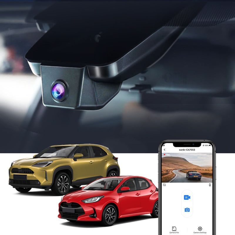 FITCAMX Dashcam für 2020-2023 Toyota Yaris / Yaris Cross