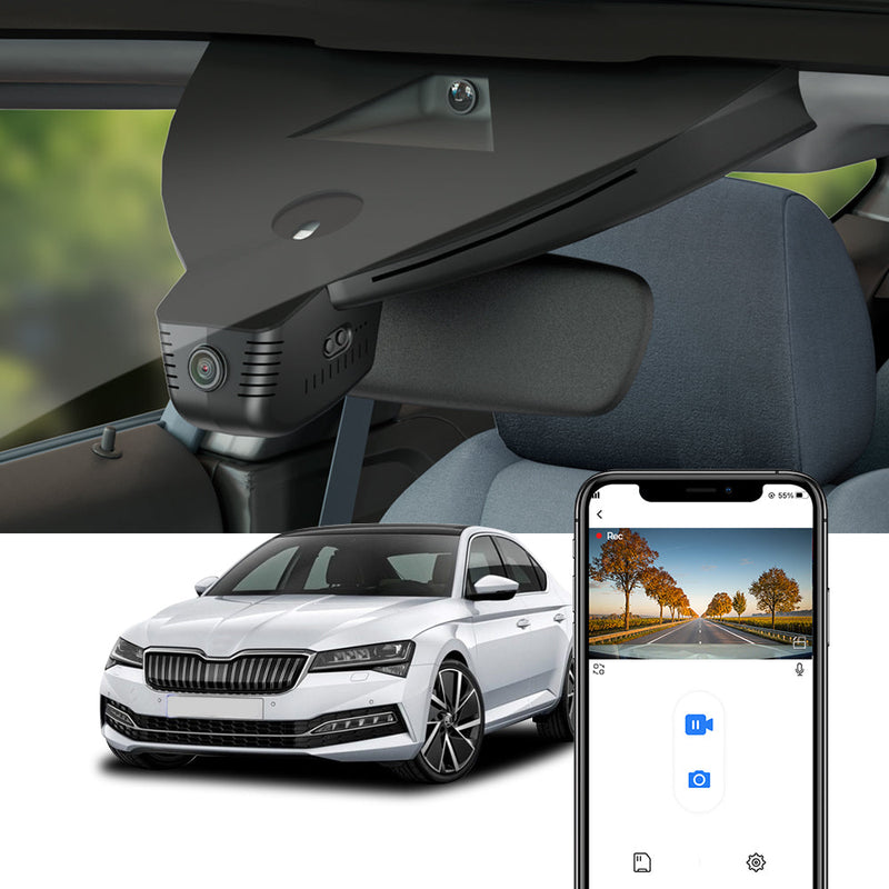 FITCAMX Dashcam für Seat & Skoda & Cupra Superb