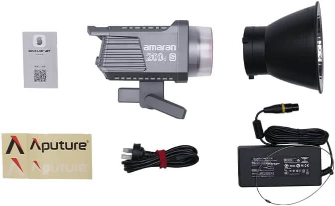 Aputure Amaran 200d S - LED Studioleuchte (geöffnete OVP)