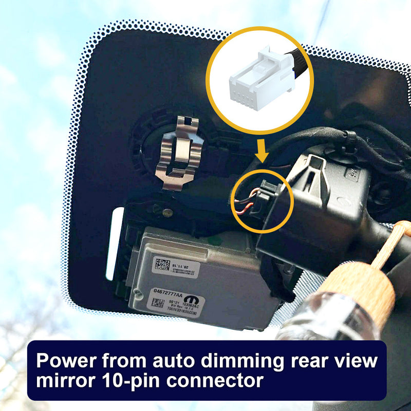 FITCAMX Dashcam für Jeep Grand Cherokee