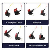 FITCAMX Sicherungskasten-Kabel (Hardwire-Kit) 4in1 für den Parkmodus