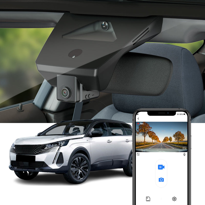 FITCAMX Dashcam für Peugeot 5008, 5008 GT 2025-2026
