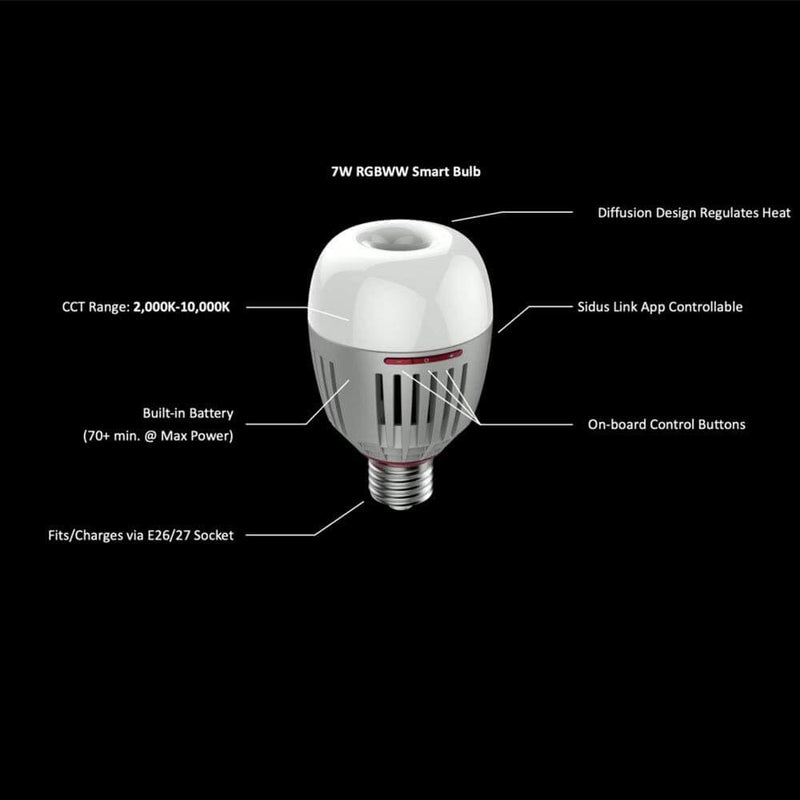 Aputure Accent B7C 7W RGBWW Smart Bulb (geöffnete OVP)