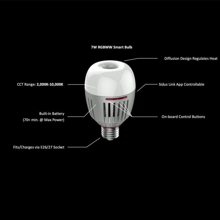 Aputure Accent B7C 7W RGBWW Smart Bulb (geöffnete OVP)