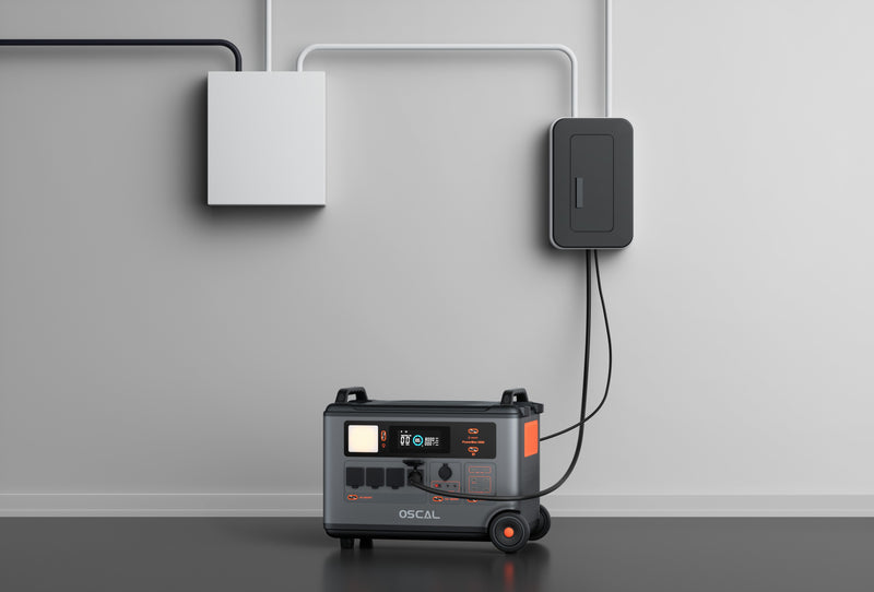 Oscal PowerMax 3600 Power Station with 3600Wh Capacity and 3600W Output Power