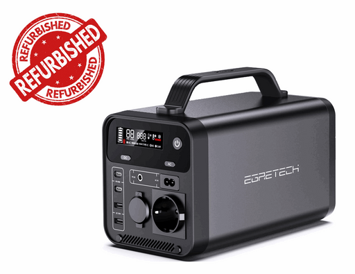 Egretech Sonic 600 - Powerstation mit 500Wh Leistung (Generalüberholt)