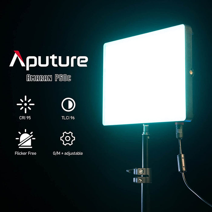 Aputure Amaran P60c - RGBWW Lightpanel (geöffnete OVP)