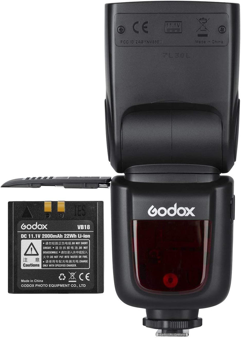 Godox V850 III Kit GN60 2.4G 1/8000s HSS 7.2V/2600mAh Li-Ion battery (opened original packaging)