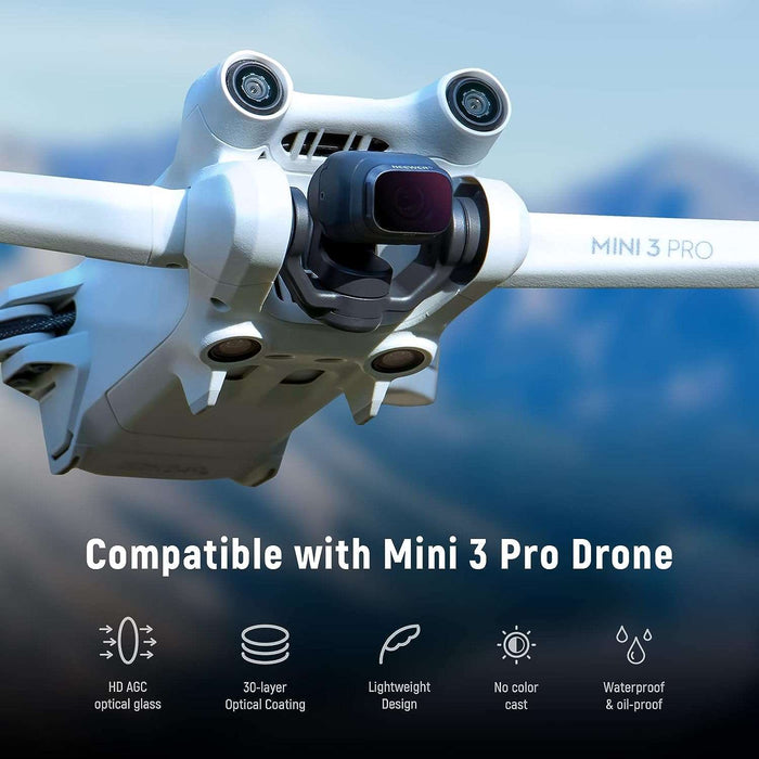 NEEWER Aluminum ND(8-128) CPL Filter Set Kompatibel mit DJI Mini 3/Mini 3 Pro