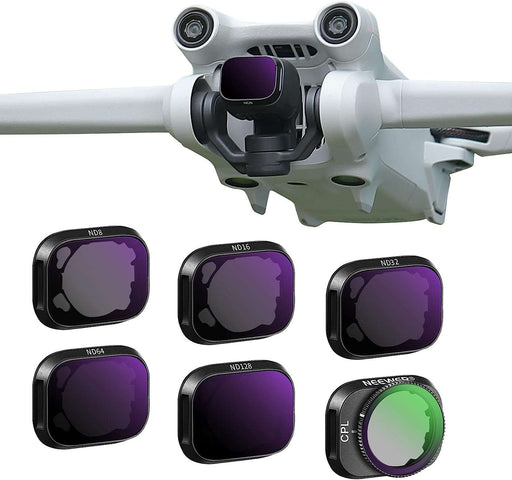 NEEWER Aluminum ND(8-128) CPL Filter Set Kompatibel mit DJI Mini 3/Mini 3 Pro