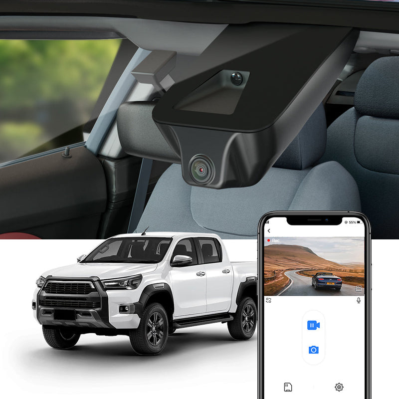 FITCAMX Dashcam für Toyota Hilux Fortuner 2020-2026