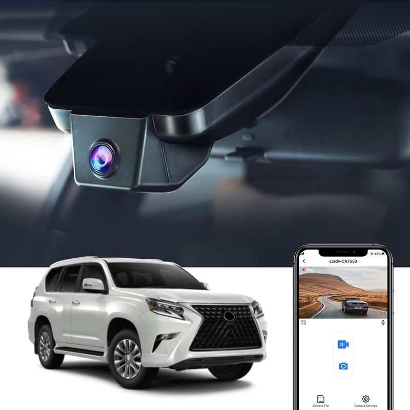FITCAMX Dashcam für 2020-2023 Lexus GX460
