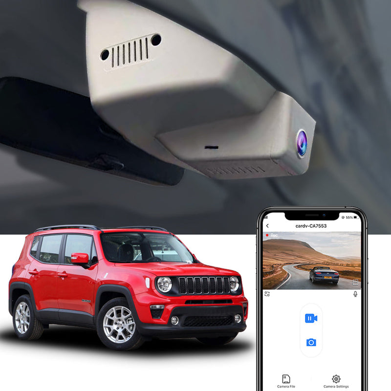 FITCAMX Dashcam für Jeep Renegade 2015-2024