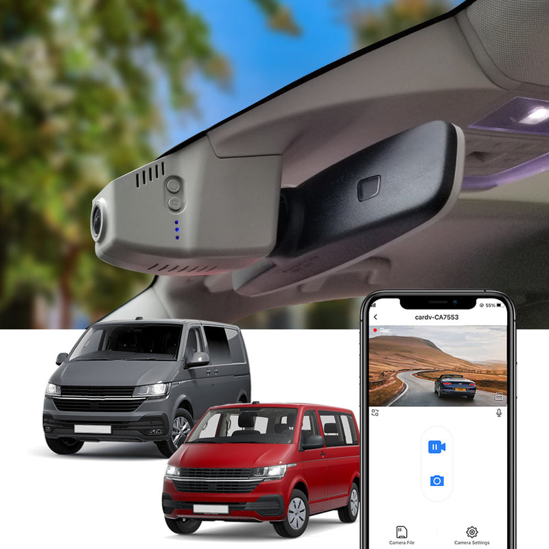 FITCAMX Dashcam für VW Transporter Multivan California Caravelle T6 T6.1 2015-2025