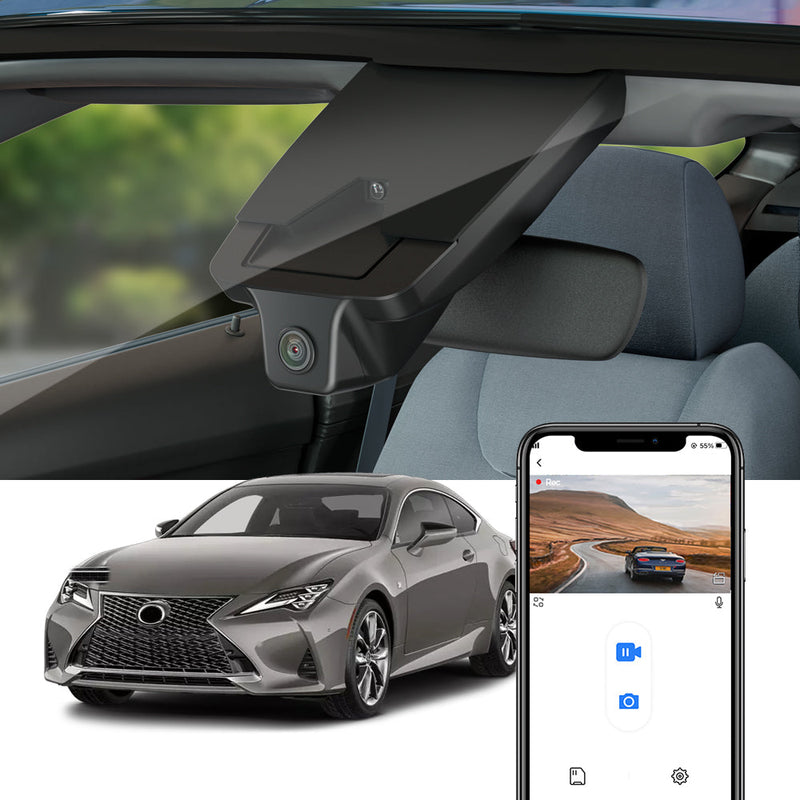 FITCAMX Dashcam für Lexus RC300 RC350 RC F