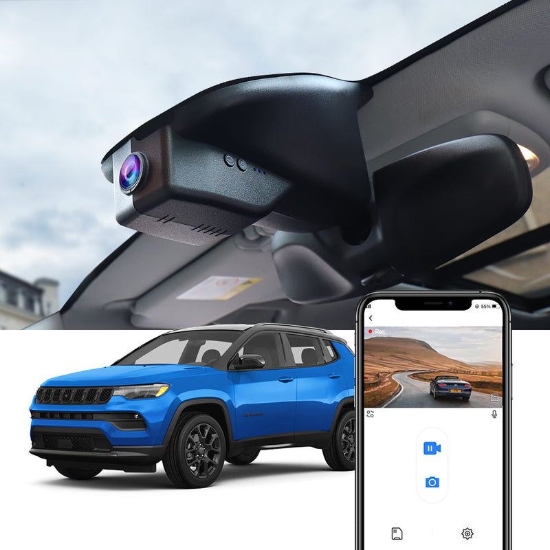 FITCAMX Dashcam für Jeep Compass 2018-2025 (2. Generation)