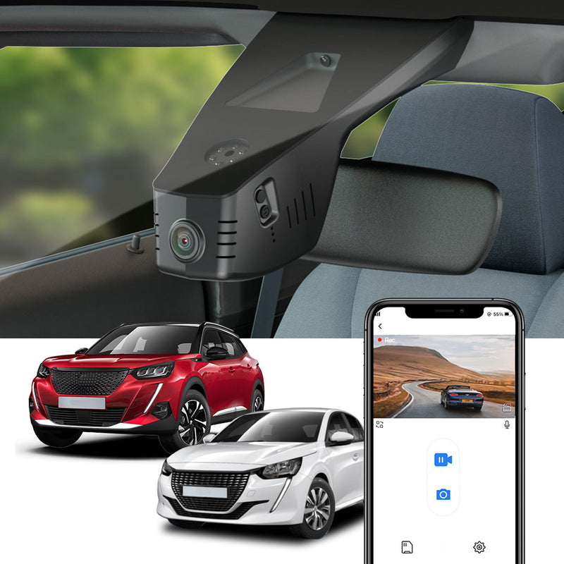 FITCAMX Dashcam für Peugeot 2008 e-2008 2019-2025