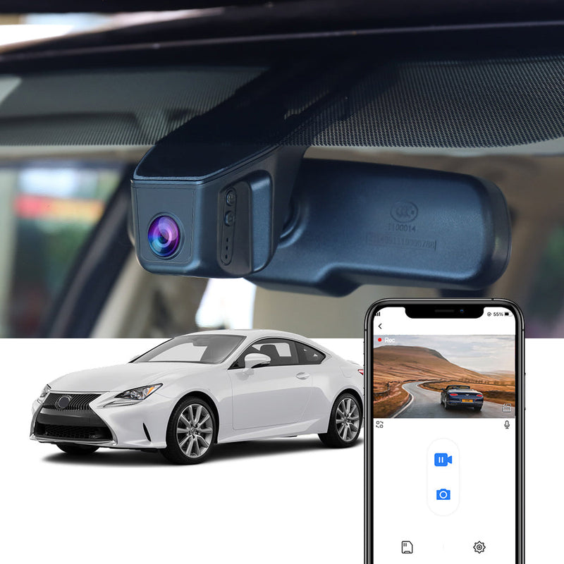 FITCAMX Dashcam für Lexus RC300 RC350 RC F