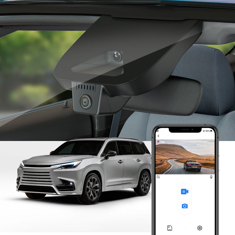 FITCAMX Dashcam für Lexus TX 2024-2026