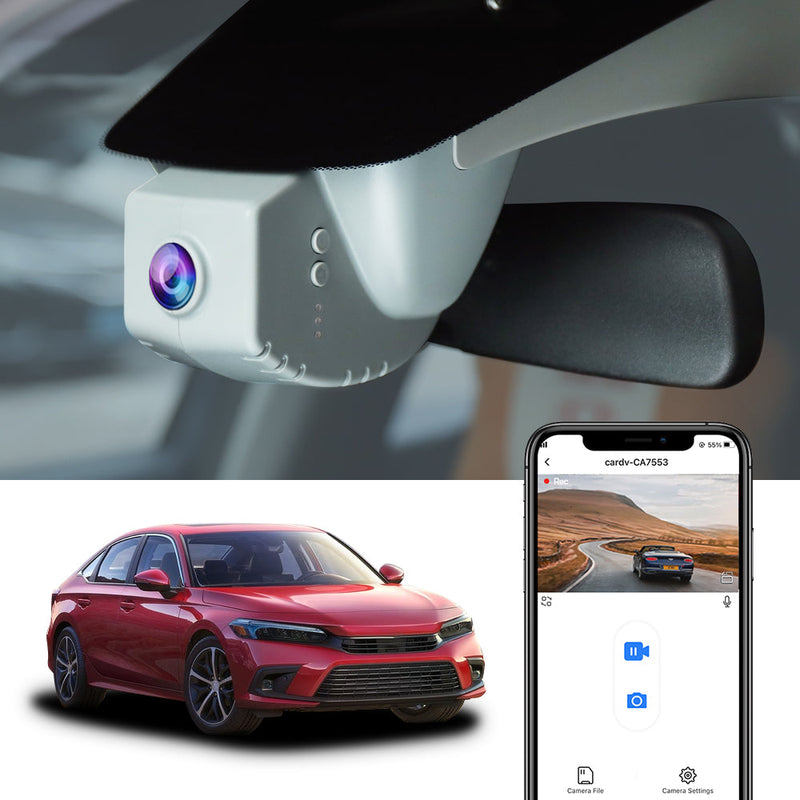 FITCAMX Dashcam für 2022-2026 Honda Civic