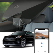 FITCAMX Dashcam für 2017-2022 Kia Niro und Niro EV (Spiegelabdeckung Teilenummer 96005-G5000)
