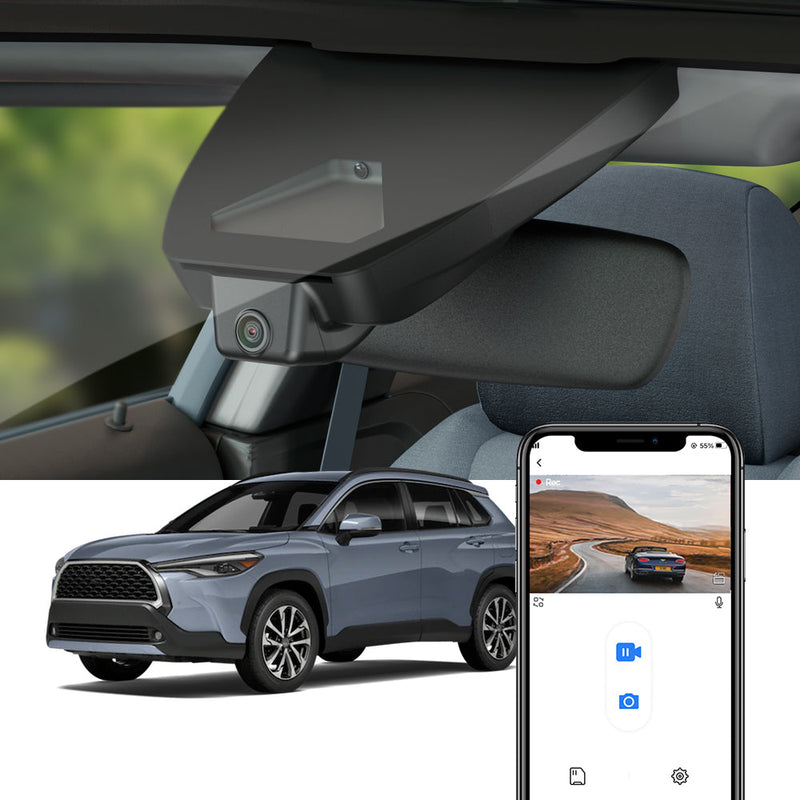 FITCAMX Dashcam für Toyota Corolla