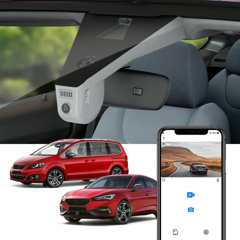 FITCAMX Dashcam für Alhambra 711 2016-2021 Leon 5F 2013-2020