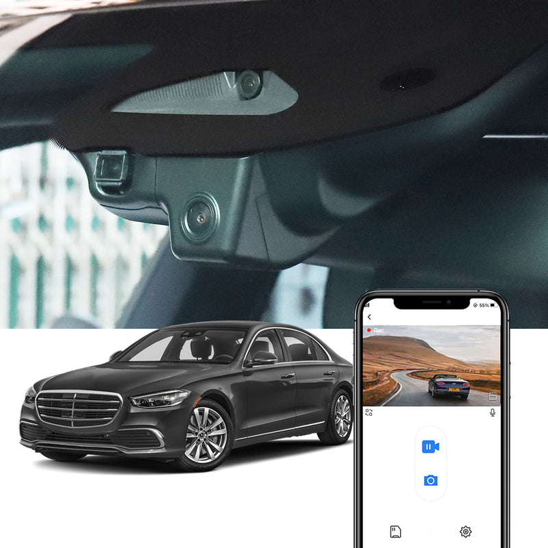FITCAMX Dashcam für Mercedes-Benz S-Class