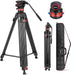 NEEWER TP75 188cm Pro Videostativ mit Fluidkopf