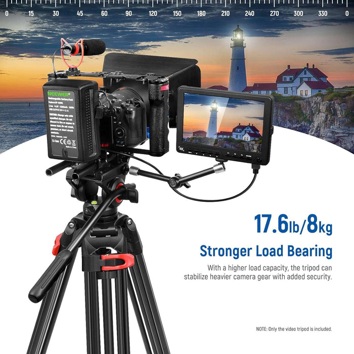 NEEWER GM88 189cm Pro Videostativ mit Fluidkopf