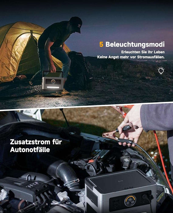 Egretech Sonic 1200W - starke Powerstation mit 999Wh