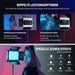 NEEWER 2×660 PRO II RGB LED Videoleuchte mit 2×200cm Lampenstativ