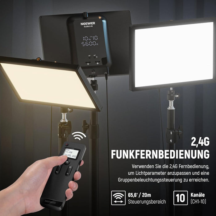 NEEWER GL25B 33cm Lichtpanel Keylight