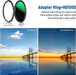 NEEWER 5-in-1 Magnetisches ND Filter Set (ND+CPL+MCUV+Ring+Cap)